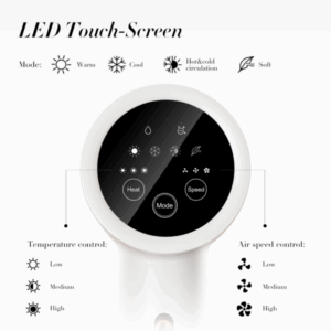 Ultra Fast Dry Hair Dryer F7 Infuse Hair with Nano Water Ions and Smart Touch Screen - Image 5