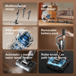 PW11 3-in-1 Cordless Wet & Dry Vacuum Cleaner - Image 7